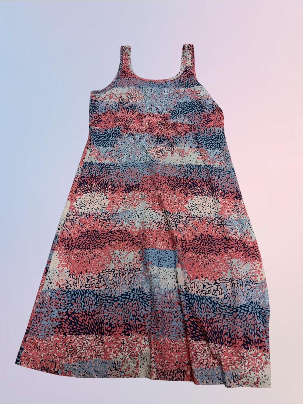 COLUMBIA Women’s Small Pink / Blue Sun Dress